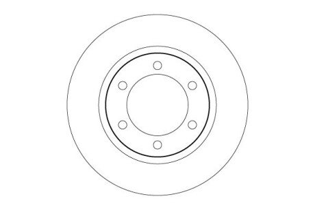 TARCZA HAM./PRZ/ TOYOTA HILLUX 05- TRW DF6726S