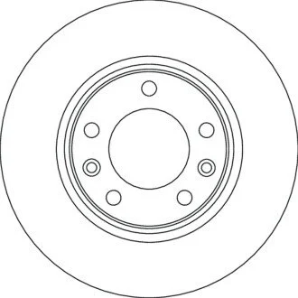 TARCZA HAM./TY┼ü/ CITROEN BERLINGO 18- TRW DF6780