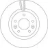 Диск гальмівний (1 шт.) NISSAN/RENAULT Qashqai/X-Trail/Kadjar "F D=296mm "13>> DF6786