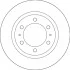 TARCZA HAM./PRZ/ TOYOTA HILUX 05- DF6817S
