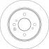 TARCZA HAM./TY┼ü/ HONDA JAZZ V 1.5 20- DF6875