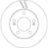Диск гальмівний SSANGYONG T. KYRON/REXTON 2,0-2,7 XDI 04- DF6876