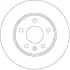 TARCZA HAM LUCAS OPEL ZAFIRA B 1.7CDTI, 1.6 CNG 05- TYЈ TRW DF6915 (фото 1)