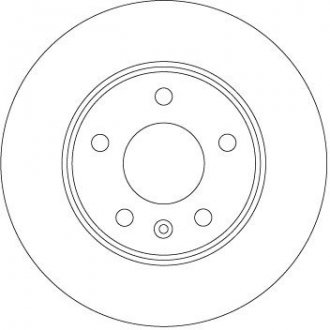 TARCZA HAM LUCAS OPEL ZAFIRA B 1.7CDTI, 1.6 CNG 05- TYЈ TRW DF6915