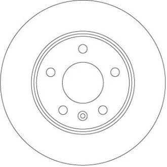 TARCZA HAM LUCAS OPEL ZAFIRA B 1.7CDTI, 1.6 CNG 05- TYЈ TRW DF6915
