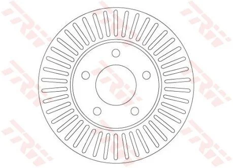 Диск гальмівний MAZDA TRIBUTE 00-04 TRW DF6922