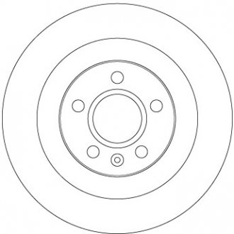Гальмівний диск TRW DF6970 (фото 1)