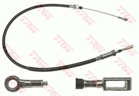 Трос ручного гальма CITROEN/FIAT/PEUGEOT Jumper/Ducato/Boxer "94>> TRW GCH3024