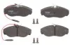 Тормозные колодки, дисковые GDB1105