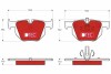 Гальмівні колодки 3 (E90), 02.04-02.12 TRW GDB1560DTE (фото 1)