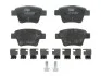 Колодка торм. диск. CITROEN C4, PEUGEOT 307 задн. (пр-во TRW) GDB1620