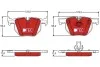 Тормозные колодки, дисковые TRW GDB1727DTE (фото 1)
