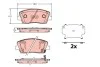 KLOCKI HAM./TY┼ü/ KIA STINGER 2.2D 17- GDB2375