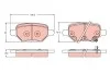 Комплект гальмівних колодок задн, CHEVROLET TRAX, OPEL MOKKA / MOKKA X 1.4-1.8 06.12- TRW GDB2406 (фото 1)