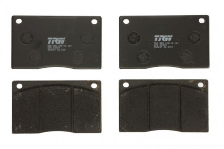 Тормозные колодки, дисковые TRW GDB585 (фото 1)
