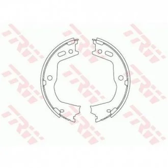 Колодки тормозные стояночного тормоза Hyundai Santa Fe (12-) TRW GS8803