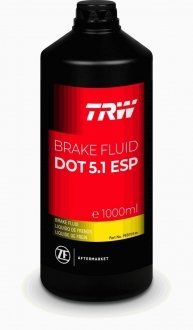 Жидкость тормозная DOT 5.1 1л TRW PFB701SE