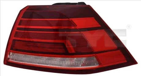 Ліхтар задній Лів (зовнішн, LED) VW GOLF ALLTRACK VII, GOLF SPORTSVAN VII, GOLF VII 08.12-03.21 TYC 1115230002