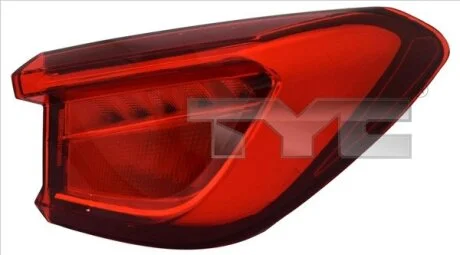 Ліхтар задній Лів (LED, колір скла червон) SEAT LEON KL 01.20- TYC 1115330002