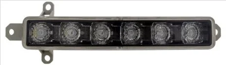 Денні ходові вогні передн Лів/Прав (LED, чорний) CITROEN JUMPY, SPACETOURER, OPEL VIVARO, ZAFIRA LIFE, PEUGEOT EXPERT, TRAVELLER 03.16- TYC 120153202 (фото 1)