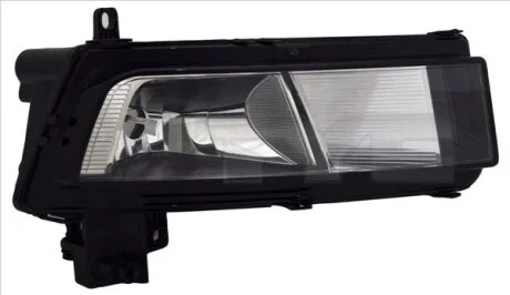 Протитуманна фара передн Прав (H11, вставка хром) VW TOURAN II 05.15- TYC 1914267012