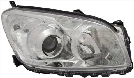 Фара Прав (H11/HB3, електричн, без мотора) TOYOTA RAV4 III 02.09-04.10 TYC 2011741052