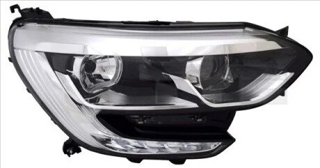 Фара Лів (H7/H7/LED, електричн, з мотором, LED) RENAULT MEGANE IV 11.15-05.20 TYC 2017450162