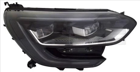 Фара Прав (LED, електричн, з мотором, без контролера LED, без LED-модуля денних ходових вогнів, (EN) for RS version) RENAULT MEGANE IV 11.15-05.20 TYC 2017497162