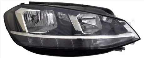 Фара Лів (H7/H9/LED, з мотором) VW GOLF VII 03.17-12.20 TYC 2017600062 (фото 1)