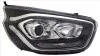 Фара Прав (H1/H7/LED, з мотором, колір відбивача: чорн) FORD TRANSIT / TOURNEO CUSTOM 07.17- TYC 2019045062 (фото 1)