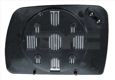 SZKЈO LUSTERKA Z MOCOWANIEM BMW X5 E53 00-07 PRAWE PODGRZEWANE NIEBIESKIE ASFERYCZNE 303-0125-1 TYC 30301251