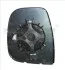 SZKЈO LUSTERKA Z MOCOWANIEM CITROEN BERLINGO/PEUGEOT PARTNER 12- LEWE WYPUKЈE PODGRZEWANE 305-0184-1 30501841