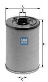Фільтр палива UFI 2105000 (фото 1)