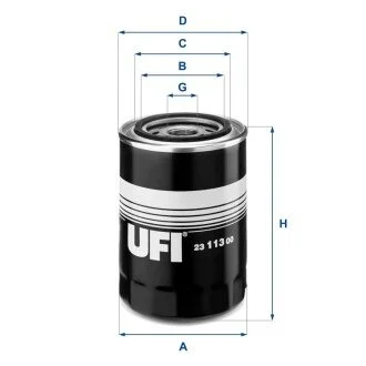 Фільтр оливний UFI 2311300