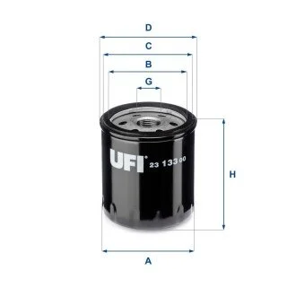 Фільтр масла UFI 23.133.00