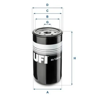 Фільтр оливний UFI 2313800