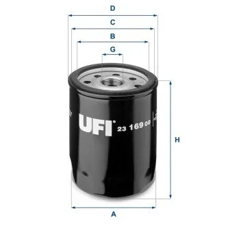 Фільтр масла UFI 23.169.00