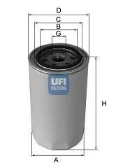 Фільтр масляний UFI 2318601