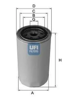 Масляний фiльтр UFI 23.187.00