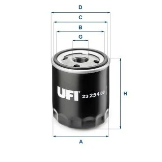 Фільтр масла UFI 23.254.00