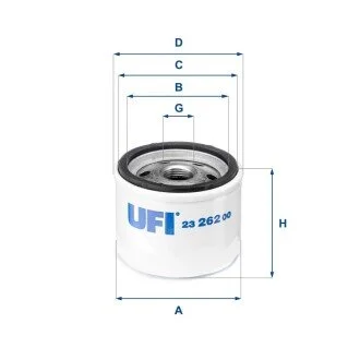 Фільтр оливний UFI 2326200
