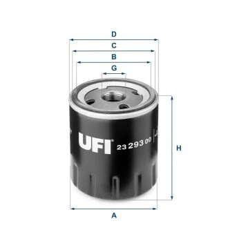 Масляный фильтр UFI 23.293.00