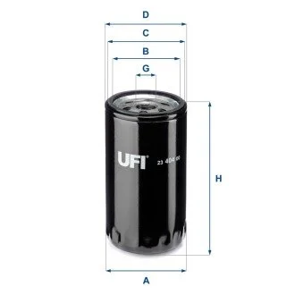 Фільтр оливний UFI 2340400