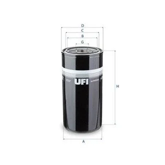 Фільтр масла UFI 2341200