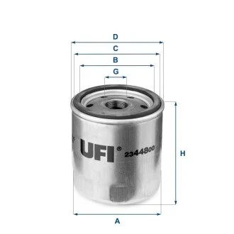 Фільтр масла UFI 2344800