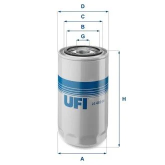 Фільтр масла UFI 2346900 (фото 1)