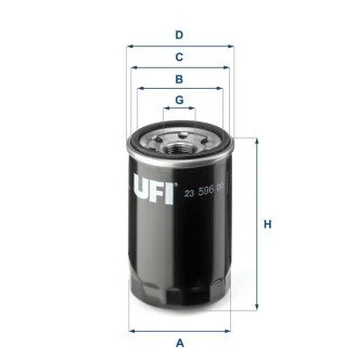 FILTR OLEJU UFI 2359600