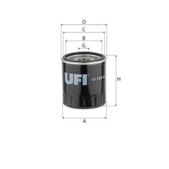 Автозапчасть UFI 2375200