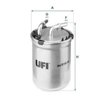 Топливный фильтр UFI 24.016.00