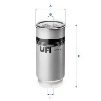 Паливний фільтр FORD CARGO II FHT6 09.15- UFI 2402800